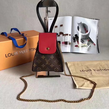 Replica Louis Vuitton Mini Backpack Red Monogram Canvas