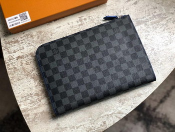 Replica Replica Louis Vuitton N60113 Men Pochette Jour PM Damier Graphite and Epi leather
