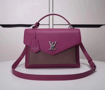 Replica Louis Vuitton M54878 My Lockme Vanille Rose Soft Calfskin