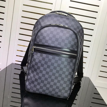 Replica Replica Louis Vuitton Men Michael in Damier Graphite Canvas is a Lightweight Backpack N58024