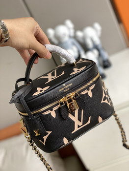 Replica Replica Louis Vuitton M45608 Vanity PM handbag Embossed Grained Cowhide Leather