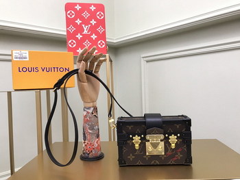 Replica Original Copy Louis Vuitton M44199 Petite Malle Monogram Canvas