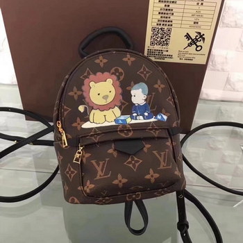 Replica Louis Vuitton M41562 Palm Springs Mini Backpack Monogram