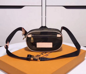 Replica Louis Vuitton M44202 Men Supreme Waist Bag Monogram Eclipse