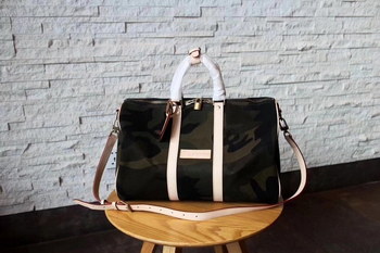 Replica Louis Vuitton M43466 Men Supreme Keepall 45 Travel Bag