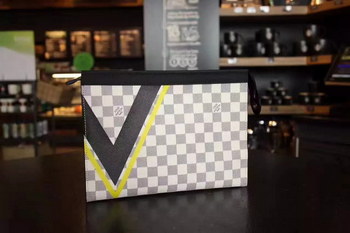 Replica Louis Vuitton N60049 Pochette Voyage MM Clutch Autres Toiles