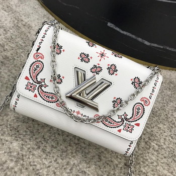 Replica Replica Louis Vuitton Twist PM Shoulder Bag Flowers and Arabesques of Classic Paisley M55234