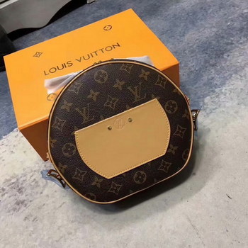 Replica Original Copy Louis Vuitton M52294 Boite Chapeau Souple Women Shoulder Bag Monogram Coated Canvas Exterior