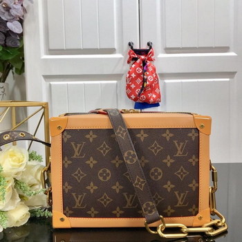 Replica Replica Louis Vuitton Men Reimagined as a Supple Soft Trunk Messenger Bag M44478