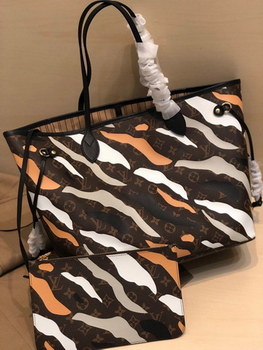 Replica Replica Louis Vuitton M45201 LVxLoL Neverfull MM Monogram Canvas