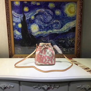 Replica Louis Vuitton N60052 Nano Noe Damier Azur Coated Canvas