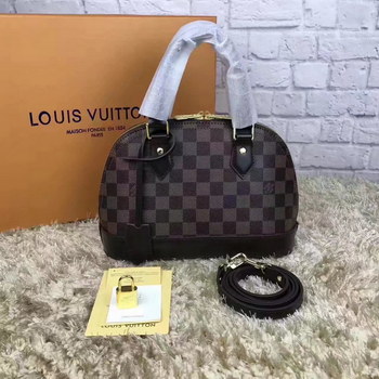 Replica Louis Vuitton N41221 Alma BB Damier Ebene Canvas