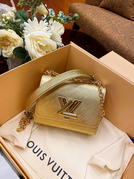 Replica Replica Louis Vuitton M50332 Twist PM Grained Epi Leather Gold