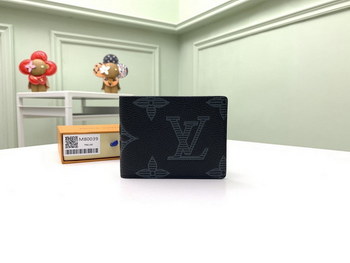 Replica Original Copy Louis Vuitton M80039 Pocket Organizer Wallet Taurillon Shadow Leather