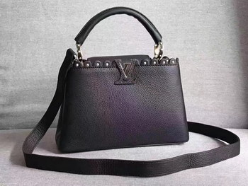 Replica Louis Vuitton M54419 Capucines BB Black