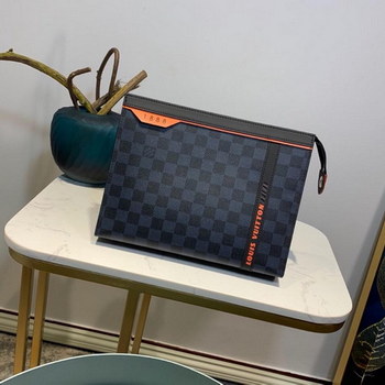 Replica Replica Louis Vuitton N60241 Men Damier Cobalt Race Pochette Voyage MM