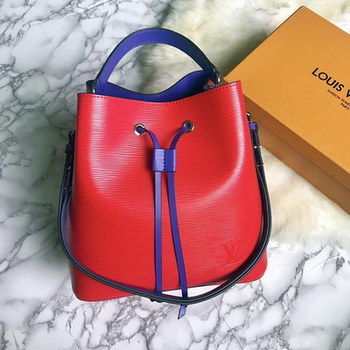 Replica Louis Vuitton M54365 Neonoe Buckle Bag Red Epi Leather