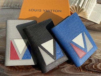 Replica Top Sale Louis Vuitton M30787 Pocket Organizer Taiga Cowhide Leather In Paris Replica
