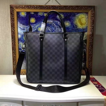 Replica Louis Vuitton N41467 Tadao PM Damier Graphite Canvas