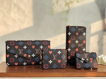 Replica Copy Louis Vuitton 2021 Game On collection of Leather Goods Black