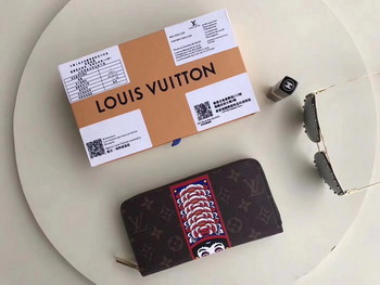 Replica Louis Vuitton M67258 KabUSAi Zippy Wallet Monogram Coated Canvas