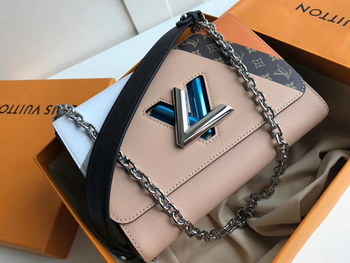 Replica AAA Replica Louis Vuitton M67798 Twist Chain Wallet Cowhide Leather Pink