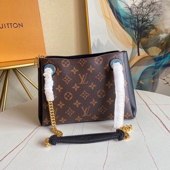 Replica Original Copy Louis Vuitton M43775 Surene BB Monogram Coated Canvas and Grained Calf Leather