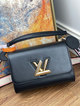 Replica Original Copy Louis Vuitton M57050 Twist Mini Epi Leather Black