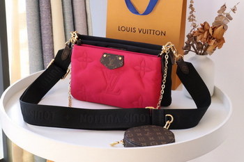 Replica Vintage Style Copy Louis Vuitton Maxi Multi Pochette Accessoires Handbag Comes in Eco responsible Econyl Regenerated Nylon M58980