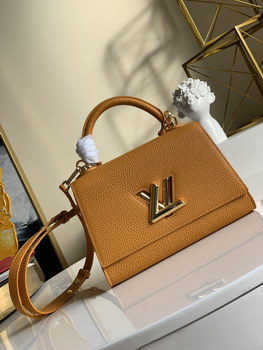 Replica Replica Louis Vuitton M57136 Twist One Handle PM Taurillon Leather Saffron