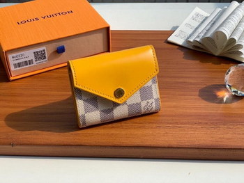 Replica Top Replica Louis Vuitton N60220 Zoe Wallet Damier Azur Canvas Pineapple