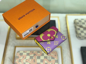 Replica Replica Louis Vuitton Women M67670 Zoe Wallet Special Edition Monogram Canvas Pink