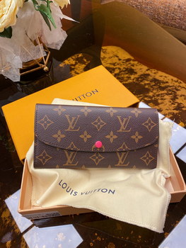 Replica Replica Louis Vuitton Women Emilie Wallet Fuchsia