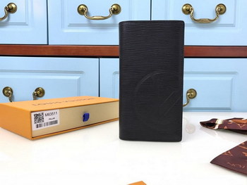 Replica Authentic Replica Louis Vuitton M63511 Brazza Wallet Epi Leather LV Circle Signature