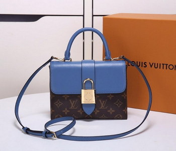 Replica Replica Louis Vuitton M44321 Women Locky BB Bag Monogram Coated Canvas and Smooth Cowhide Leather