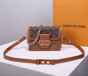 Replica Replica Louis Vuitton M44580 Mini Dauphine Latest it Bag Monogram