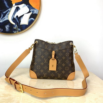 Replica Perfect Replica Louis Vuitton M45352 Odeon MM Stylish and Functional Shoulder Bag Monogram Coated Canvas