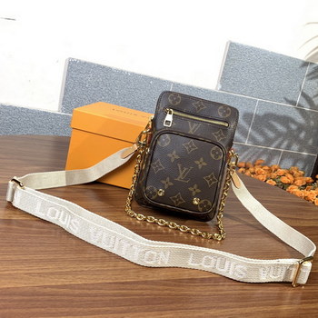 Replica Original Copy Louis Vuitton M80746 Utility Phone Sleeve Monogram Coated Canvas