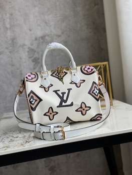 Replica AAA Replica Louis Vuitton M45828 Speedy Bandouliere 25 handbag Monogram Coated Canvas