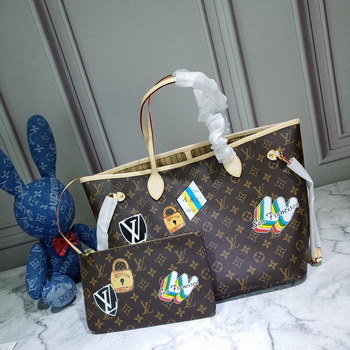 Replica Replica Louis Vuitton M40995 Neverfull MM Monogram Nvprod