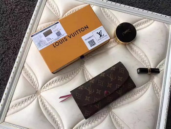 Replica Louis Vuitton M41938 Victorine Monogram Canvas Wallet Red