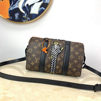 Replica Original Copy Louis Vitton City Keepall Monogram Coated Canvas