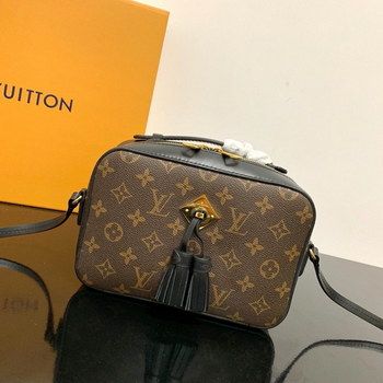 Replica Louis Vuitton M43555 Saintonge Monogram Coated Canvas and Smooth Calfskin Leather