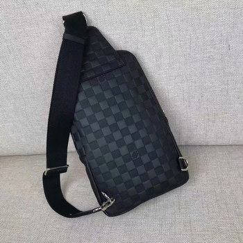 Replica Copy Louis Vuitton N41720 Avenue Sling Bag For Men Damier Lnfini Cowhide Leather