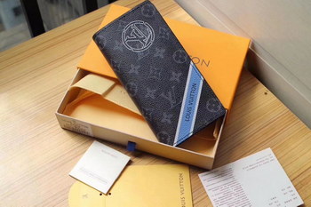 Replica Louis Vuitton N66540 League Wallet Damier Graphite Coated