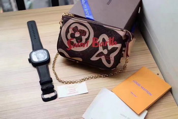 Replica Louis Vuitton N41669 Vintage Cancun Zippy White Wallet With Chain