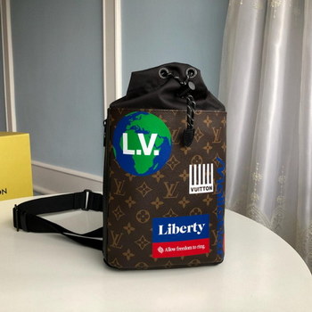 Replica Replica Louis Vuitton Men Chalk Backpack Marron M44615