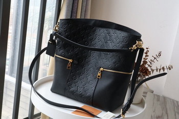Replica Original Copy Louis Vuitton M44014 Melie Monogram Empreinte Leather Noir