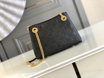 Replica Replica Louis Vuitton M43748 Surene BB Chain Tote Handbag in Monogram Empreinte Leather Black