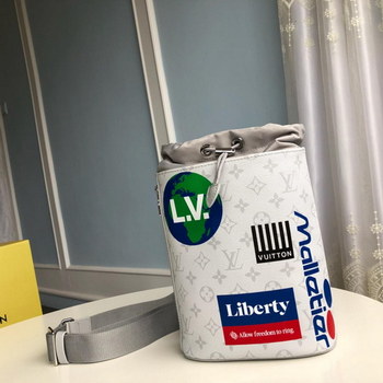 Replica Replica Louis Vuitton Men Chalk Backpack Fashion Forward Combination of Practical Detailing and House Signatures M44616